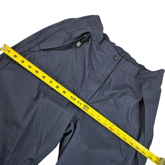 Adidas ClimaShell Men’s M Navy Wind Pants Full-Zip Leg Nylon Lined Track Pants - Picture 11 of 15